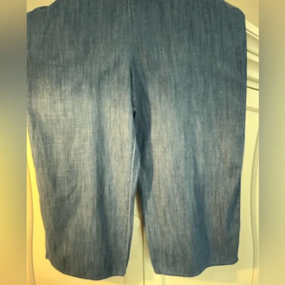 J. Crew Mercantile Denim Blue Jumpsuit - Picture 7 of 8